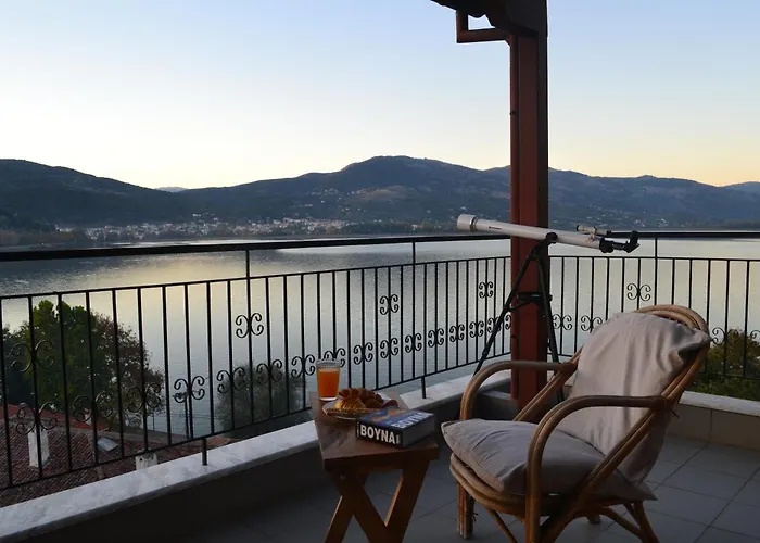 Lakeview Balcony In * Kastoria